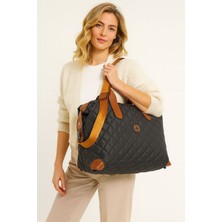 Canaris Nua Kapitone Premium Weekender Anne & Seyahat Organizer Çanta – Büyük Boy