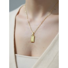 NKT Collection Külçe Altın Kolye