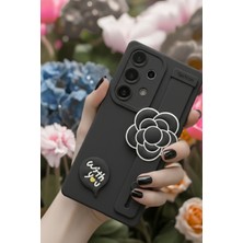 As Mobile Samsung Galaxy A32 Uyumlu Siyah Renk 3D Figürlü Darbe Emici Yumuşak Silikon Kapak