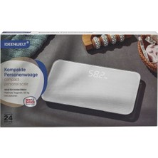 Ideenwelt Kompakt Dijital Baskül 1 Adet LCD Ekranlı Ergonomik Kullanım Özellikli