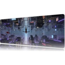 Urzuva Spiderverse 80X30 3mm Kalınlık Premium Gaming Oyuncu Mousepad, Anti Slip Xxl Mouse Pad