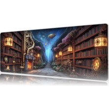 Urzuva Arcane Academy 80X30 3mm Kalınlık  Premium Gaming Oyuncu Mousepad, Anti Slip Xxl Mouse Pad