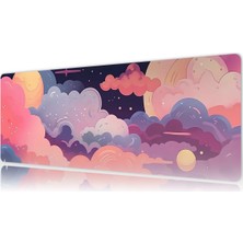 Urzuva Dreamscape Sky 80X30 3mm Kalınlık Premium Gaming Oyuncu Mousepad, Anti Slip Xxl Mouse Pad