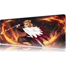 Urzuva Blazeborn 80X30 3mm Kalınlık Premium Gaming Oyuncu Mousepad, Anti Slip Xxl Mouse Pad