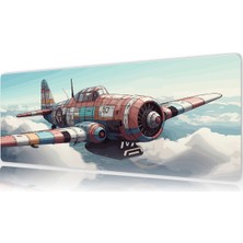 Urzuva Skybound 80X30 3mm Kalınlık Premium Gaming Oyuncu Mousepad, Anti Slip Xxl Mouse Pad