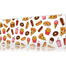 Urzuva Fastfeast 80X30 3mm Kalınlık Premium Gaming Oyuncu Mousepad, Anti Slip Xxl Mouse Pad