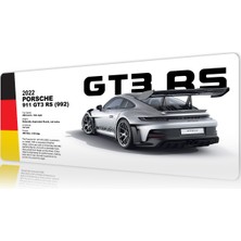 Urzuva Araba Modelleri 80X30 3mm Kalınlık  Premium Gaming Oyuncu Mousepad, Anti Slip Xxl Mouse Pad