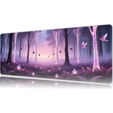 Urzuva Enchanted Dawn 80X30 3mm Kalınlık Premium Gaming Oyuncu Mousepad, Anti Slip Xxl Mouse Pad