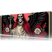 Urzuva Saint Of Shadows 80X30 3mm Kalınlık Premium Gaming Oyuncu Mousepad, Anti Slip Xxl Mouse Pad