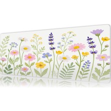 Urzuva Spring Murmurs 80X30 3mm Kalınlık  Premium Gaming Oyuncu Mousepad, Anti Slip Xxl Mouse Pad