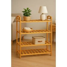 Modüleva Bambu Ayakkabılık 4 Katlı