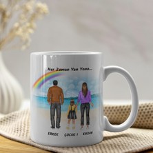 Kişiye Özel Sevgili Çift Aile Kupası