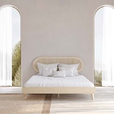 Renazzo Padova Hazeran Ahşap Vernik  Karyola | Kolay Kurulum