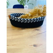 Hasır, Jüt, Sepet, Dolap Içi, Çocuk Odası, Düzenleyici, Saklama Sepeti, Ekmek SEPETI,30X20X10