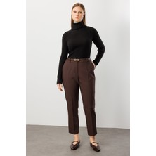Ekol Beli Kemerli Dar Paça Pantolon 1015-26K