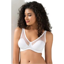 Moda Şahsenem Tül Kaplı Soft C-Cup Sütyen Kadın 9200