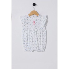 Moda Şahsenem Bebek Tulum USB2434 Beyaz-Mavi