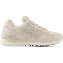New Balance 574 Bej Modeli Koleksiyonu Kadın Günlük Ayakkabı WL574CBG Bej