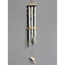 Hediye Bahçesi Boncuklu Metal Rüzgar Çanı Model 1
