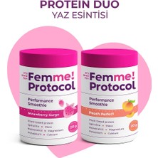 Protein Duo Yaz Esintisi: Strawberry Surge + Peach Perfect