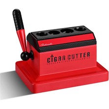 Cigarloong Classical Masa Puro Kesici Giyotin Kırmızı 4lü