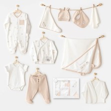 Moda Şahsenem Happy Animals 10'lu Hastane Çıkışı Ekru