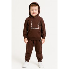 Yavrucak Mürdüm Renk 2 Iplik Penye Çocuk Ikili Takım 8 Yaş