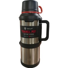 4 Litre Paslanmaz Çelik Ultra Dayanıklı Seyahat Termosu – 48 Saat Isı Korumalı