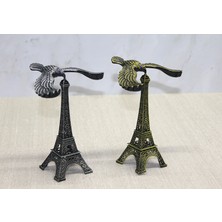 Hediye Bahçesi Kartallı Metal Eyfel Kulesi Model 1