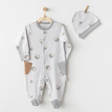 Moda Şahsenem Hello Autumn Tulum Takım Grey