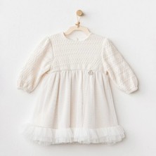 Moda Şahsenem Wawa Exclusive Elbise Ekru