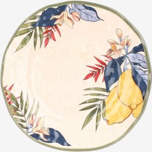 Rose&Tulipani Milano Rose & Tulipani Milano Limu Bej Melamin Yemek Tabağı 27 Cm