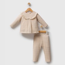 Moda Şahsenem Tongs Baby Magic Forest 2'li Takım 5643 Krem