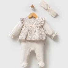 Moda Şahsenem Tongs Baby Little Honey Tulum 5630 Ekru