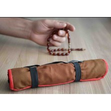 Vulli Tesbih Saklama Taşıma Çantası Rulo Pratik Model