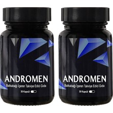 Andromen Anrdomen: 2 Adet Erkeklere Özel Yoğun Balkabağı Ekstratı Içeren 30 Lu Formül