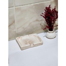 Dasman Doge Dekoratif Taş Katı El Sabunluk, Oluk Su Giderli