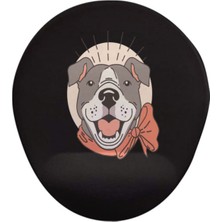Dog Bilek Oval Destekli Mouse Pad