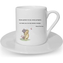 Türk Kahvesi Fincanı Winnie The Pooh Dostluk Arkadaşlık Kardeşlik