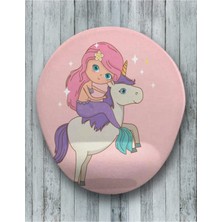 Denizkızı Oval Bilek Destekli Mouse Pad