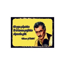 Ahşap Mdf Poster (27X18CM)