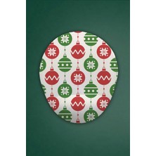 Yılbaşı Temalı Bilek Destekli Mouse Pad