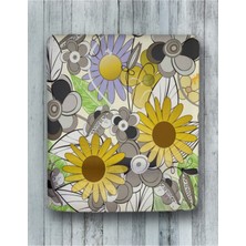 Çiçekli Bilek Destekli Mouse Pad