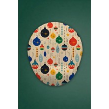 Yılbaşı Temalı Bilek Destekli Mouse Pad