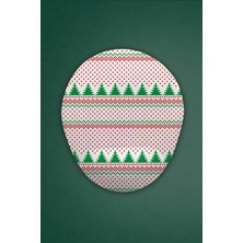 Yılbaşı Temalı Bilek Destekli Mouse Pad