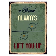 Ahşap Mdf Poster (27X18CM)
