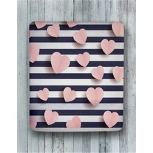 Uçan Kalpler Bilek Destekli Mouse Pad