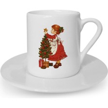 Türk Kahvesi Fincanı Vintage Yılbaşı