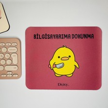 Sevimli Civciv Mouse Pad, 21X17 Cm, Kaymaz Taban, Ev, Ofis ve Oyun Için Rahat ve Yumuşak Mousepad