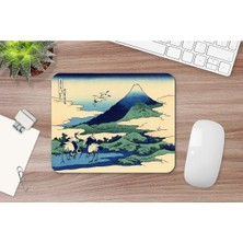 Hokusai Umegawa In Sagami Province 17 x 21 cm Mouse Pad
